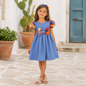 Vestitino in jeans - Sicily bambina