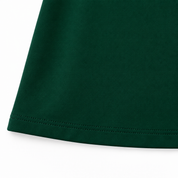 Green ruffled dress for girls
